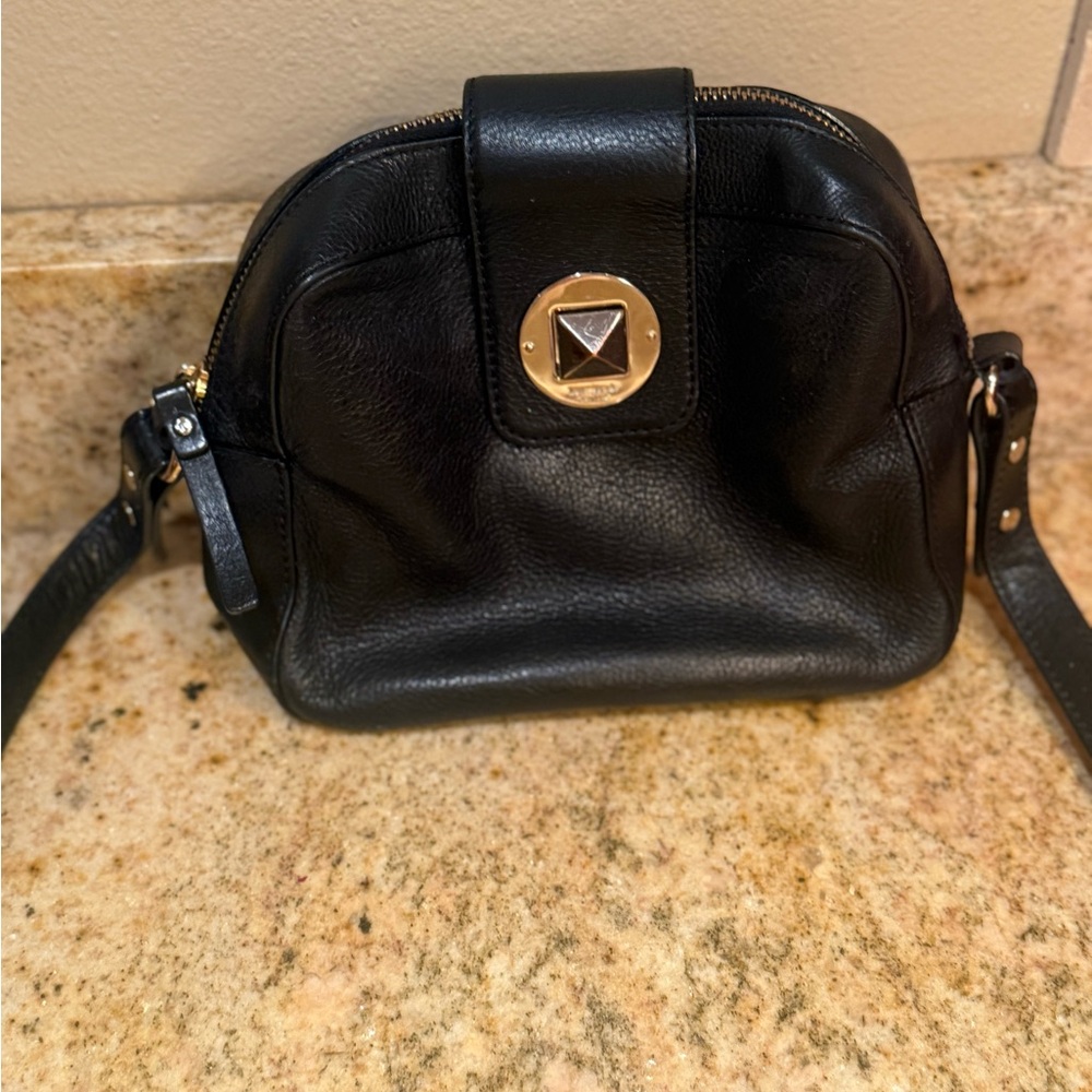 Kate Spade Black Leather Crossbody Bag  Excellent condition